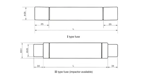High voltage H.R.C. Fuse for voltage mutual inductor High voltage H.R.C. Fuse for voltage mutual inductor